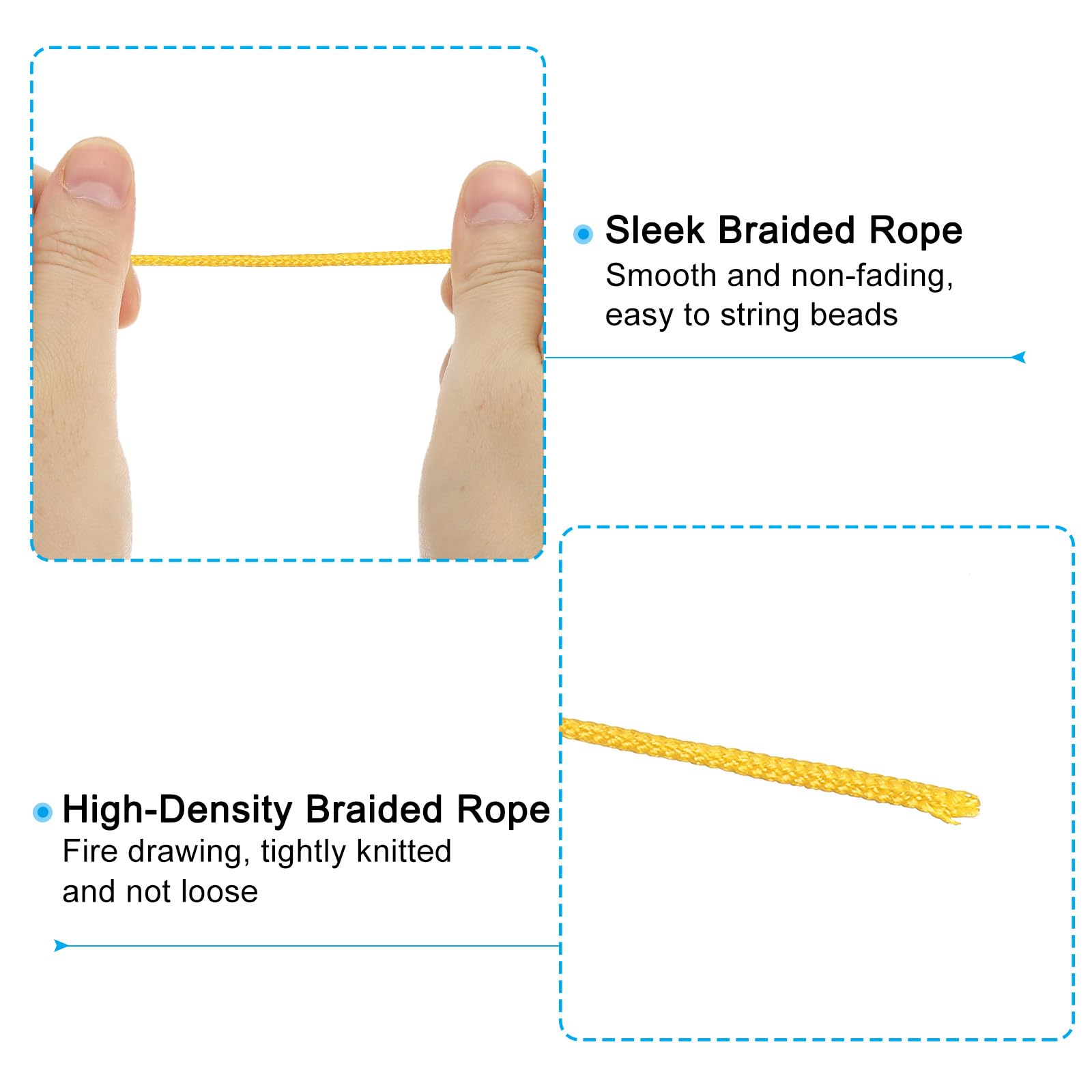 PATIKIL 0.8mm x 109 Yard Nylon Satin Cord - Image 3
