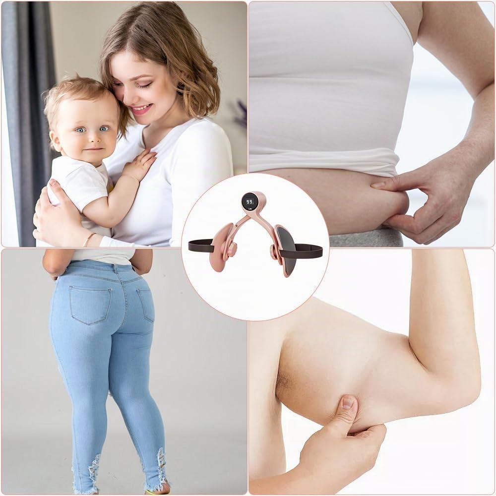 Entraîneur de Muscle Pelvien, Hip Trainer Exerciseur, Entraîneur de Cuisse avec Compteur & Réglage, Entraîneur de Hanches, Entraîneur du Périnée, Récupération Post-Partum(Purple)