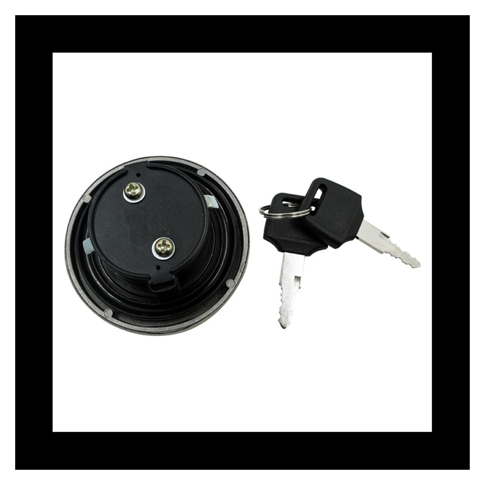Bouchon Réservoir Carburant Moto Pour Suzuki GN125 GN250 – Aluminium, Avec 2 Clés, Sécurité Anti-Fuite, Style Décoratif