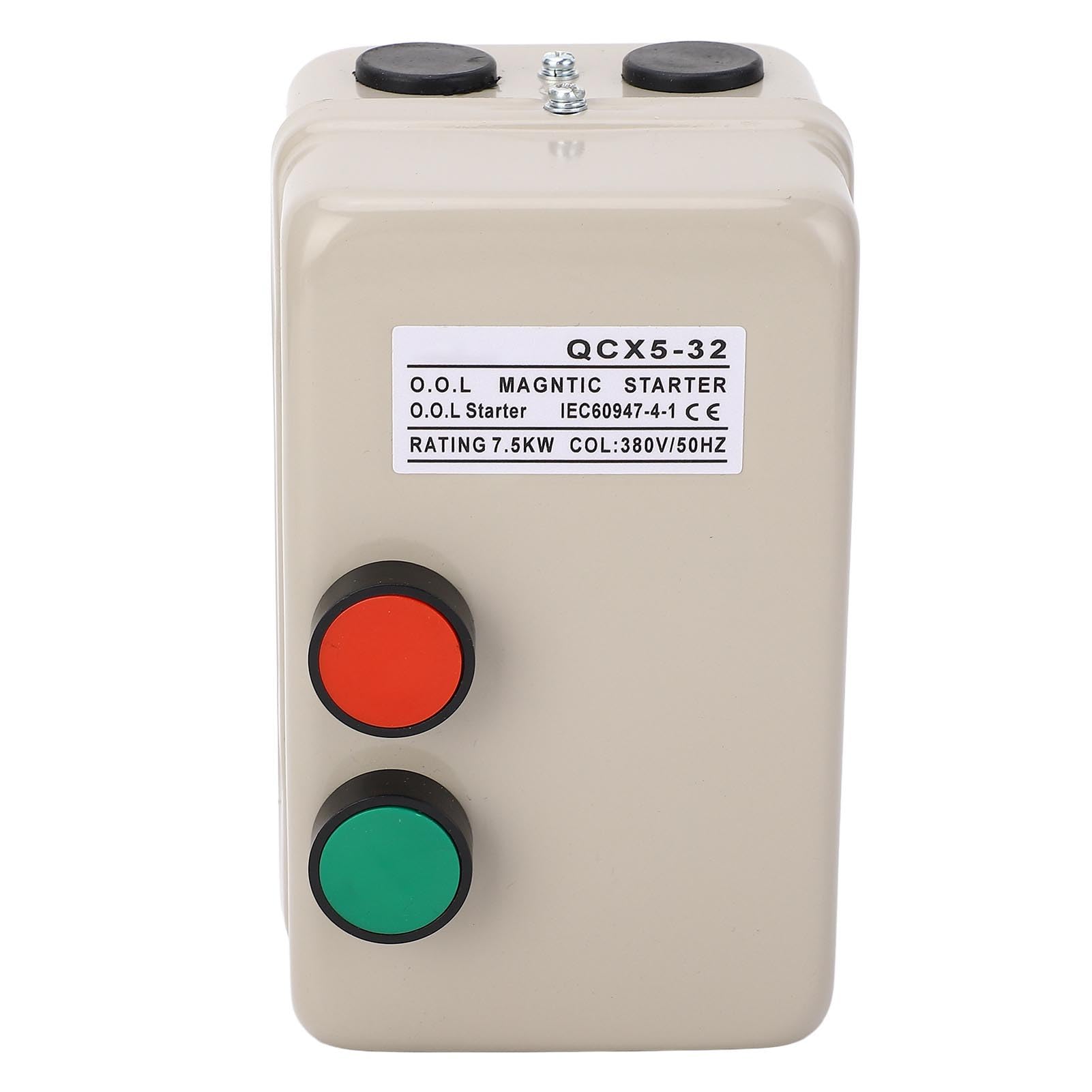 Interruttore Magnetico per Avviamento Motore Elettrico Monofase e Trifase 220V 240V 380V 20A 32A 7.5KW Protezione Sovraccarico Globale Applicazione Industriale