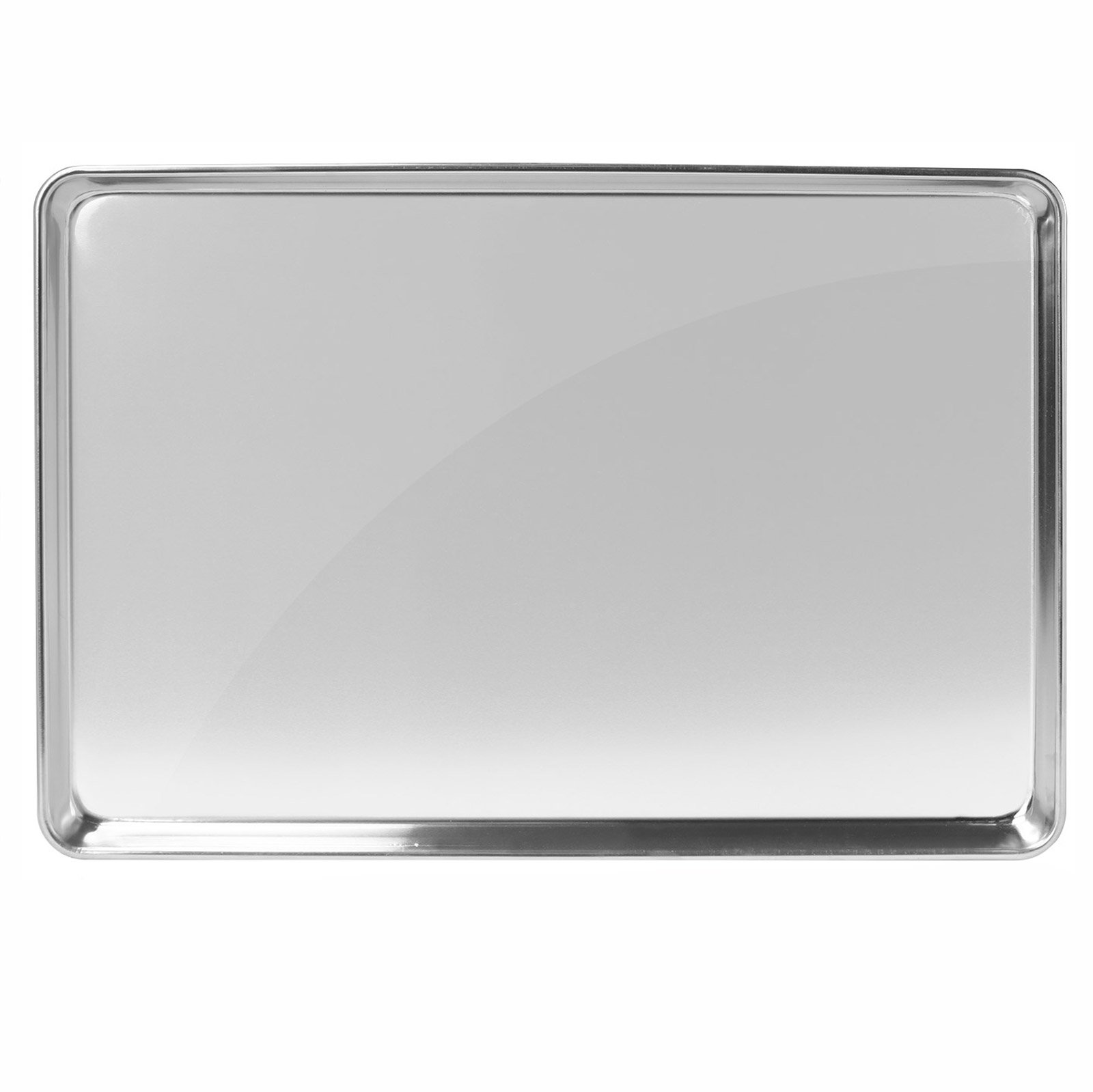 Gridmann 15 x 21 Commercial Grade Aluminium Cookie Sheet Baking Tray Pan Three Quarter Sheet - 6 Pans by Gridmann