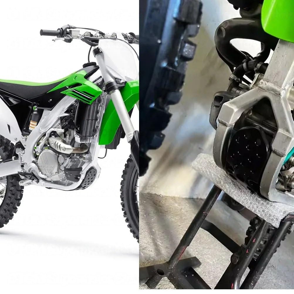 2009-2020 pasuje do KX250F osłona silnika motocykla ochrona płyta ślizgowa pod panelem pokrywa panelu podwozia Off-road Dirt Bikes Osłona podwozia motocykla Skuteczna