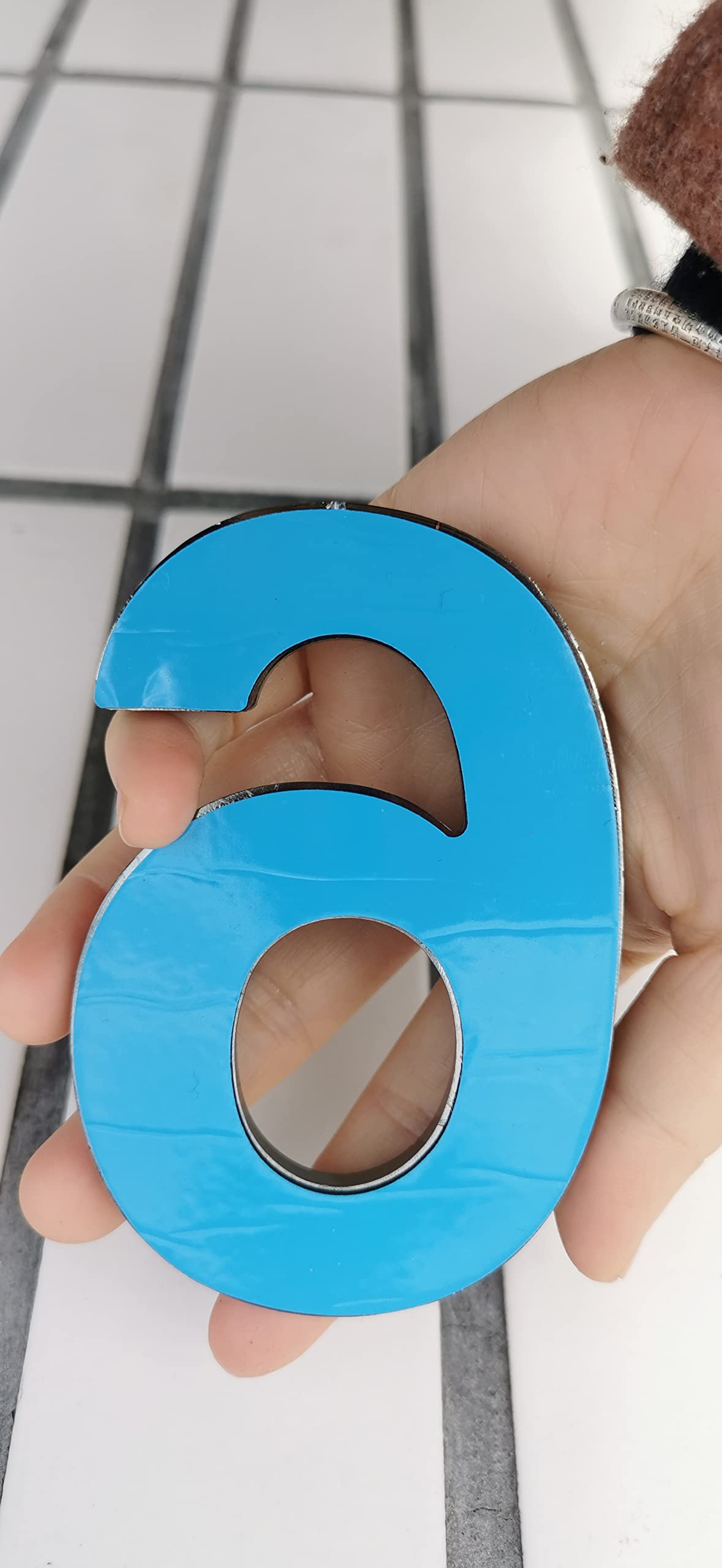 Aazon.co: 16 Sheets 4 Inch Vinyl Nuber Stickers Ailbox Nubers Self Adhesive Waterproof