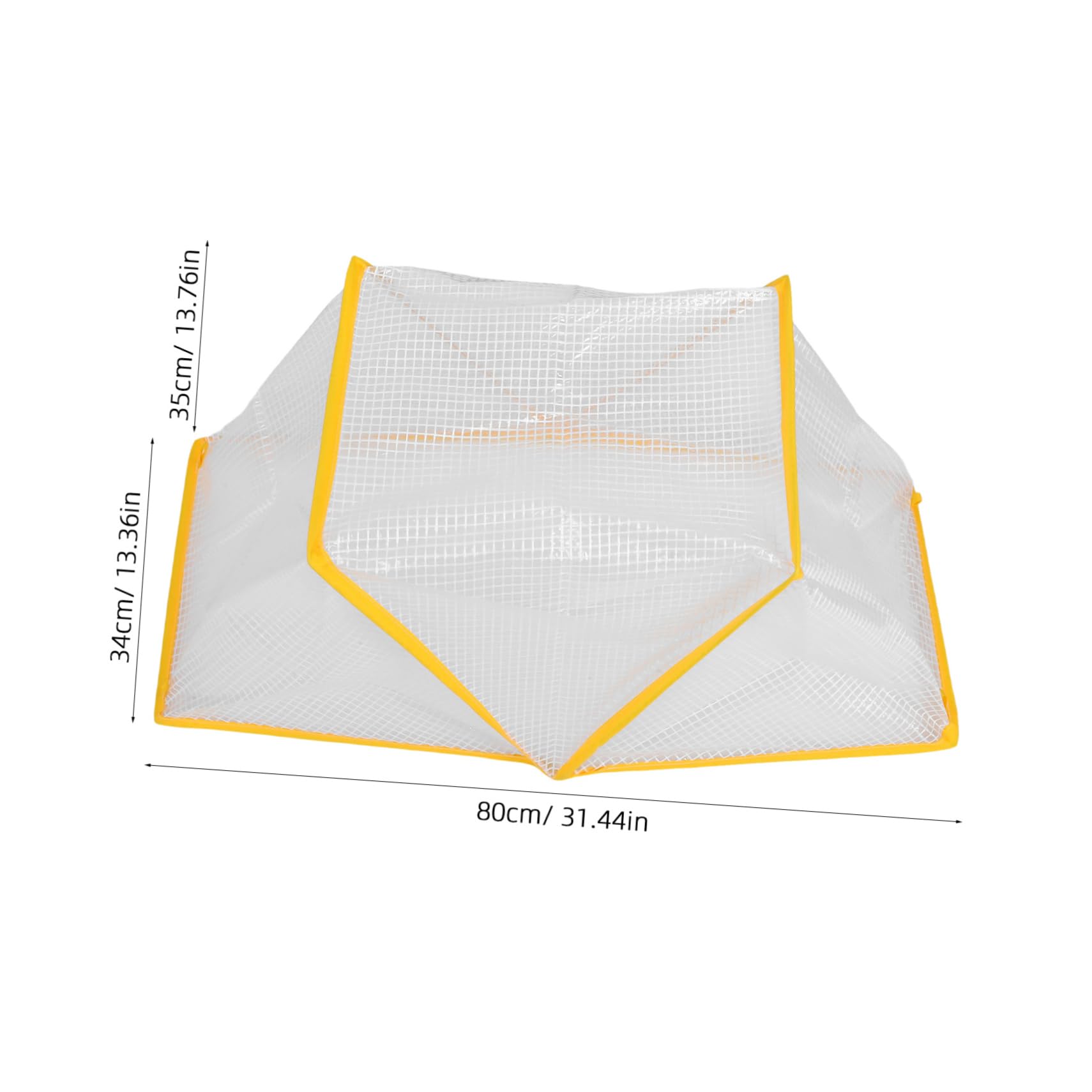 BESPORTBLE Protezione per Aiuole Rialzate Pieghevole Rete per Piante da Protezione in Plastica Contro Freddo Design per Giardinieri Materiale Riutilizzabile Frutta e