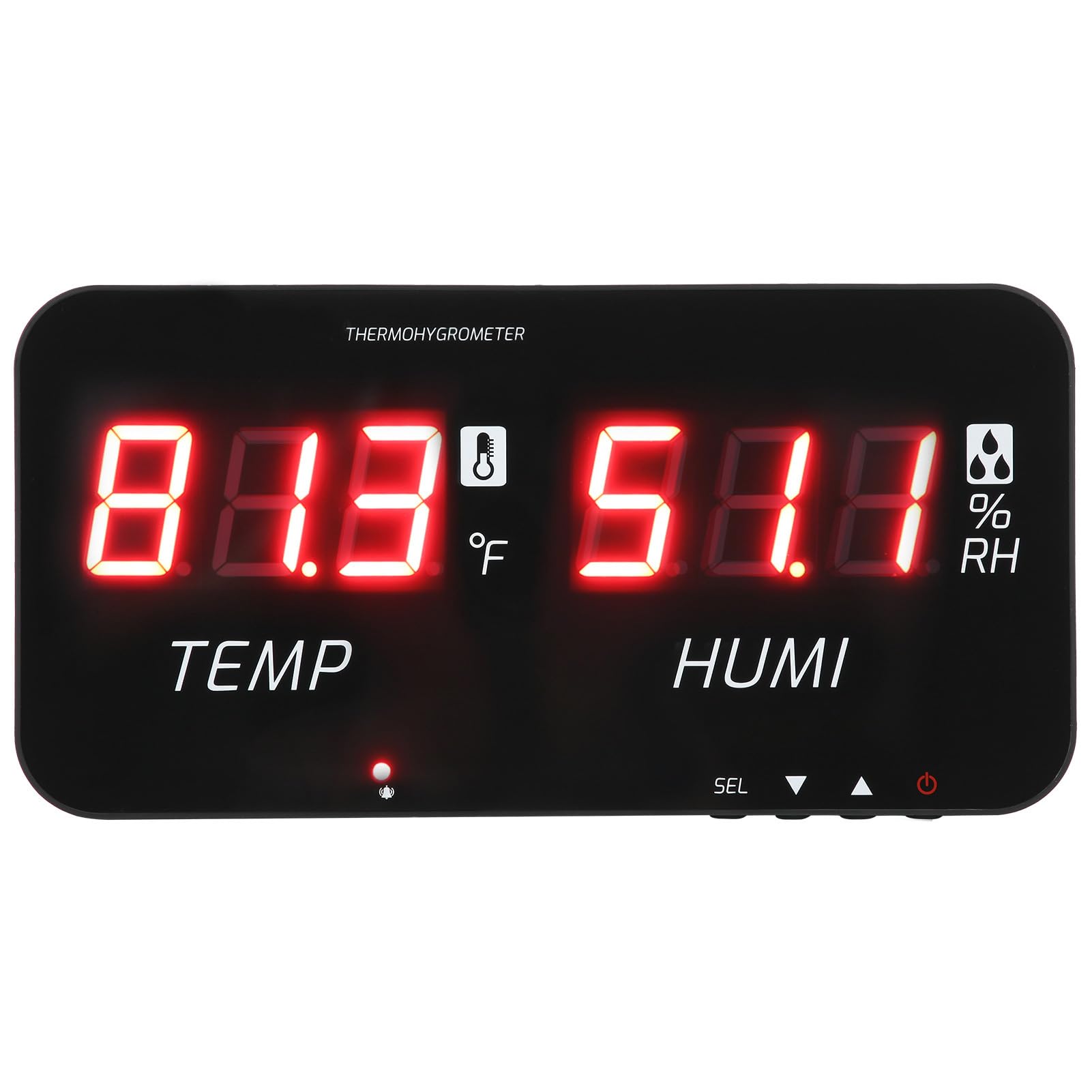 TA623A Indicatore digitale di temperatura e umidità - Termometro igrometro a LED con sonda sensore ad alta precisione per monitoraggio industriale - Alimentazione DC5V -