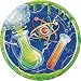 Creative Converting Mad Scientist Sturdy Style Paper Dessert Plates (8 Count), 7"