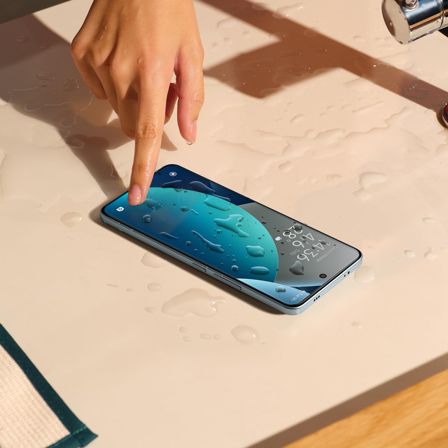XIAOMI Redmi Note 15, Smartphone 6+128 GB, Massive 6000mAh Battery, Water Resistance, 108MP Super-clear Camera, 6.77" FHD+ Display, Glacier Blue, Warranty 2 years, Charger Not Included — view 9