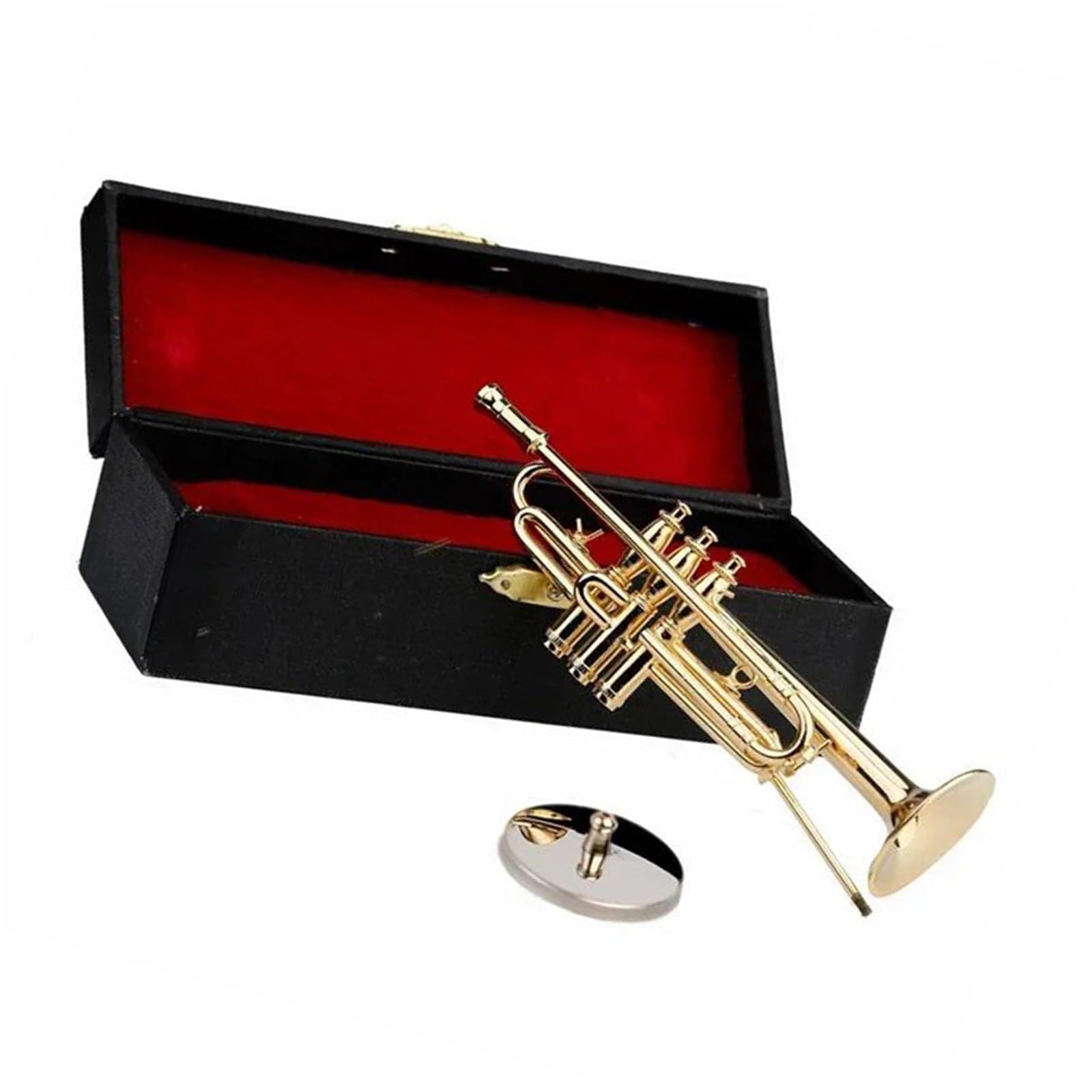 Ozdoby na instrumenty muzyczne Trąbka miedziane pozłacane instrumenty muzyczne ozdoby(12cm)