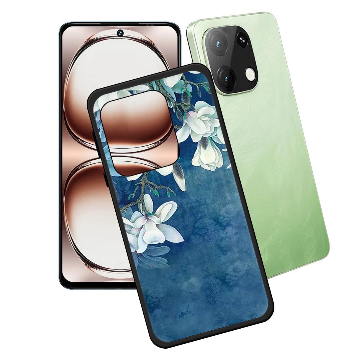 FZZSZS for Umidigi Note 100A Case, Shockproof Ultra-Slim Black Cover Soft Silicone TPU Bumper Shell Protective Phone Case for Umidigi Note 100A (6.8")