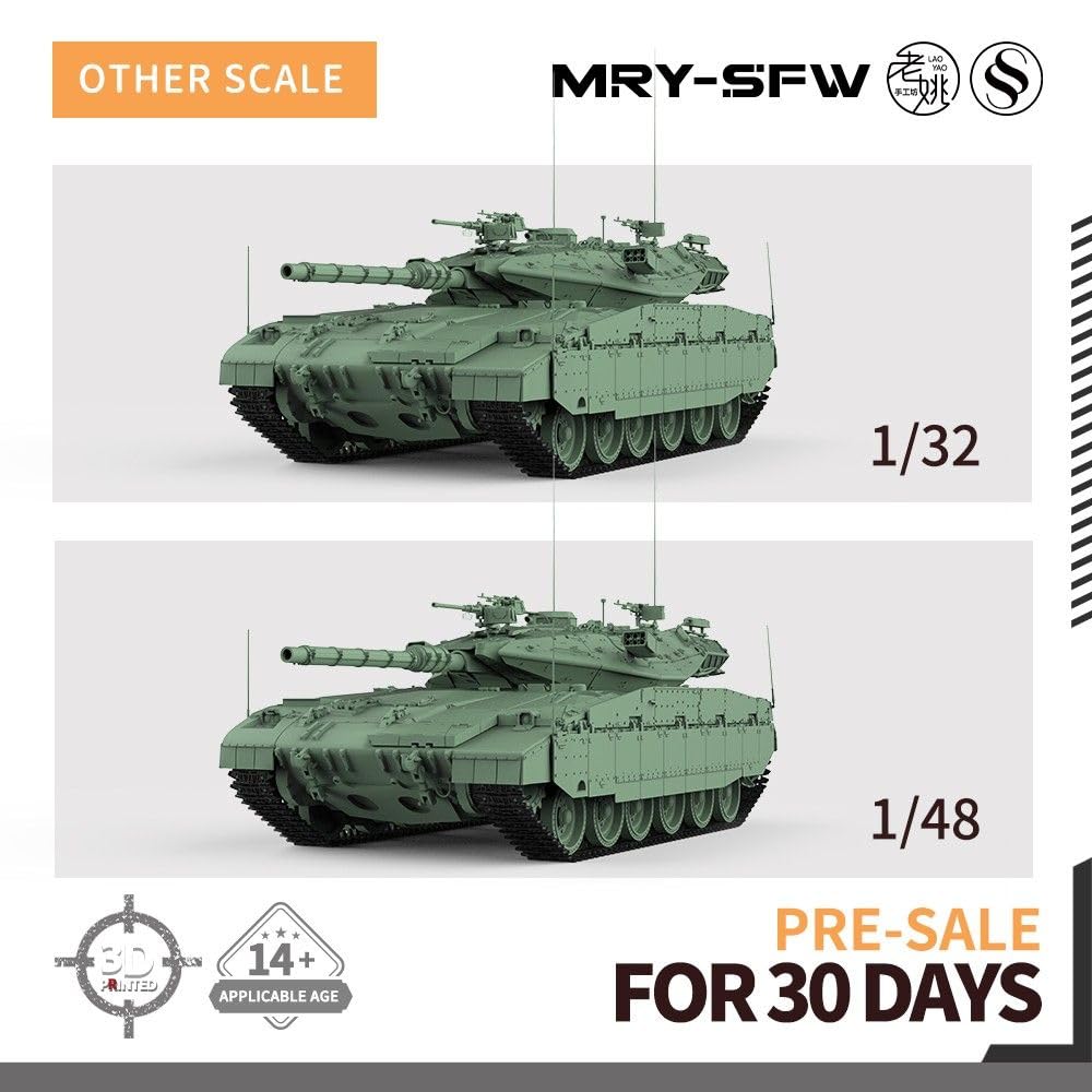 MRY-SFW SS35762 1/35 Maquette militaire Israël Merkava MK.2D Char de combat principal