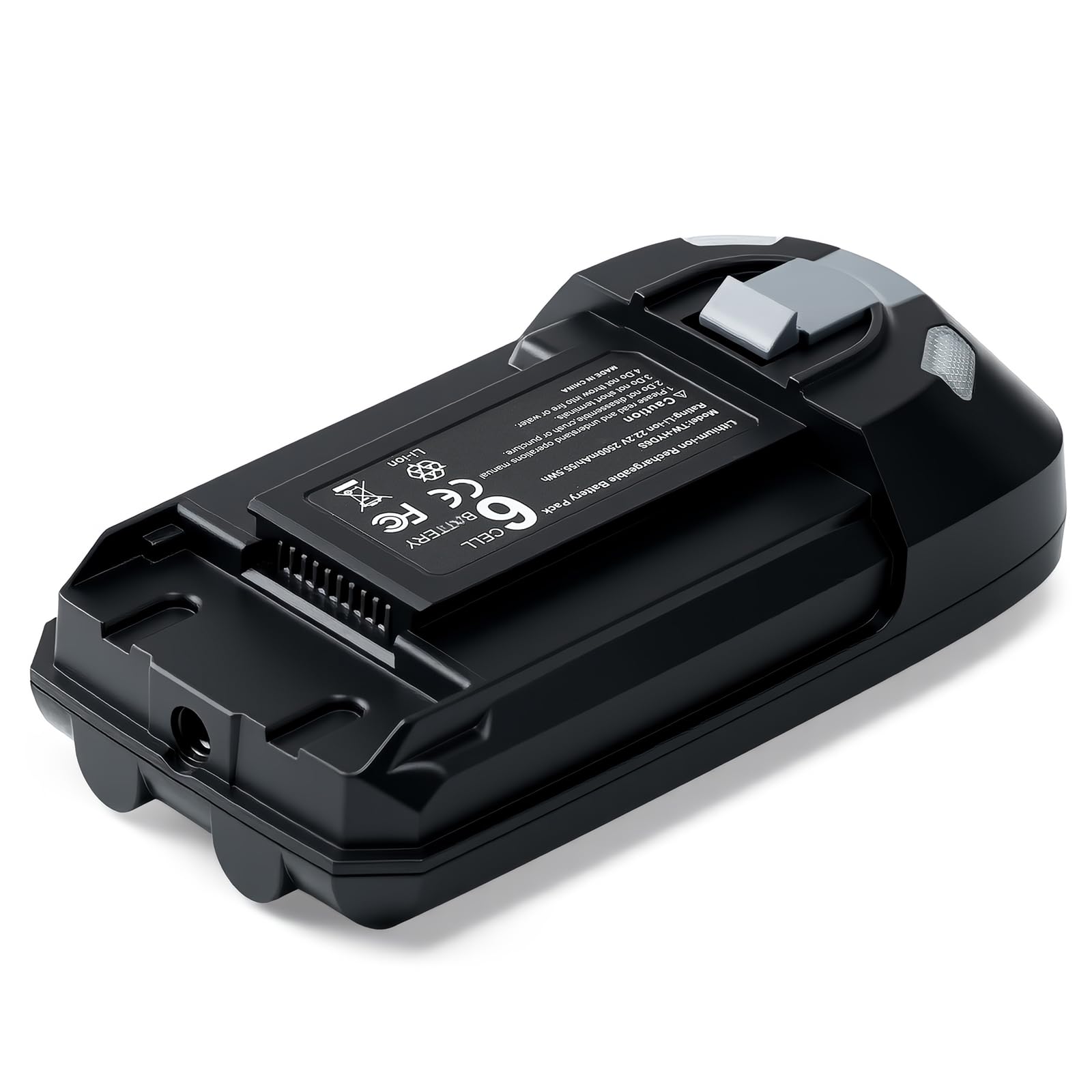 Lithium-Ionen Ersatzakku für Rowenta X-Force Flex 8.60 Serie, kompatibel mit RH9638 RH9639 RH9678 RH9690 & TY96 EO96 Serie, ersetzt ZR009700 Akku – 22,2V 2500mAh 55.5Wh