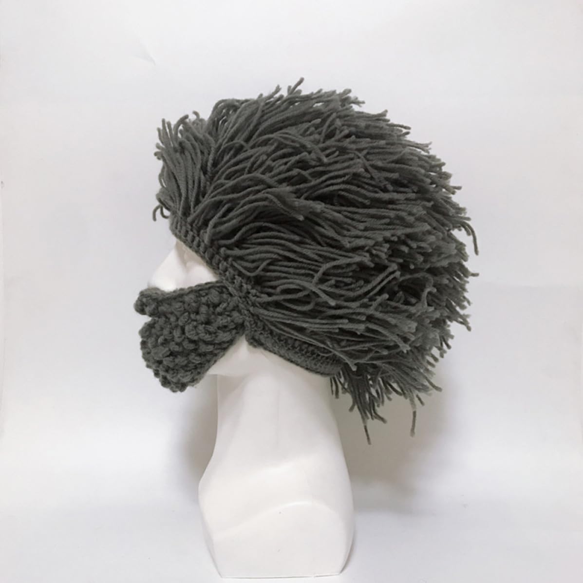Winter Ski Hat, Funny Creative Cotton Outdoor Warmth Grey