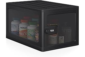 Secure Lock Box for Confidential Medicine Storage