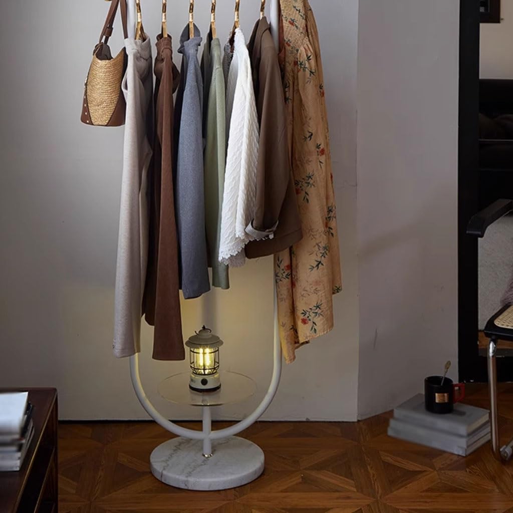 Coat Rack Stand Bedroom Simple Storage Coat Rack Household Multifunctional Floor Hanging Hanger Floor Standing Coat Rack