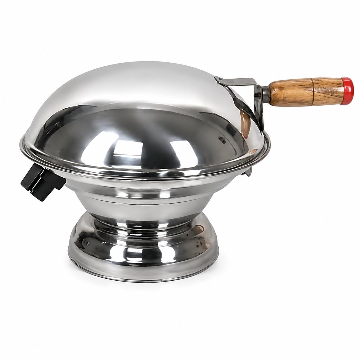 Arihant's captain cook Aluminium Multi Purpose Oven|Gas Tandoor|Barbeque Griller/Bati/Pizza Maker Tandoor Baking Bati Maker (Gas Oven, Jali, Chimta, Wooden Handle)-image-14