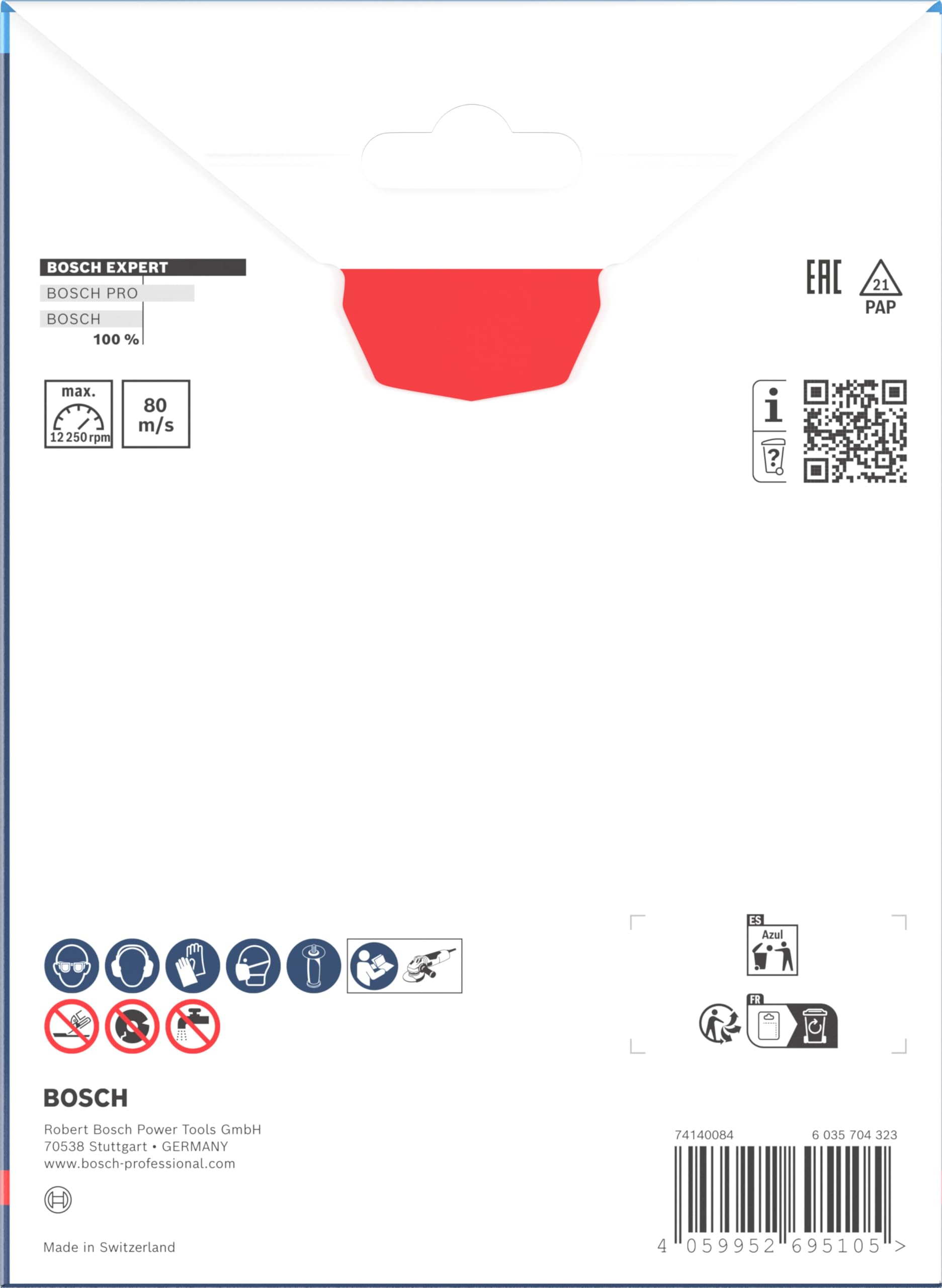 Bosch Disque à tronçonner EXPERT Carbide Multi Wheel X-Lock Ø 125 mm Professional