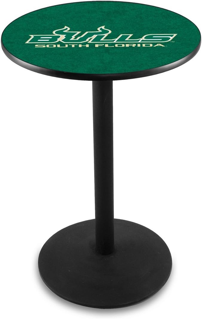 HBS L214-42" Black Wrinkle South Florida Pub Table by Holland Bar Stool Co.
