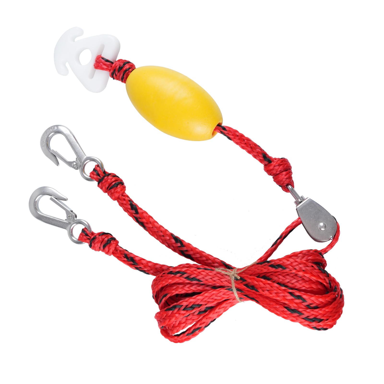 Tow Harness with Float, Boat Tow Rope for Tubing, Heavy Duty Tow Harness for Water ski,Wakeboard, kneeboard