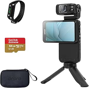 Amazon.com : ORDRO M3 Handheld Vlog Camera, 5K Pocket Camera with 3.5 ...