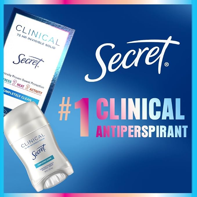 Secret Clinical Strength Desodorante Antitranspirante para Mujer Pack 2 miniatura 8