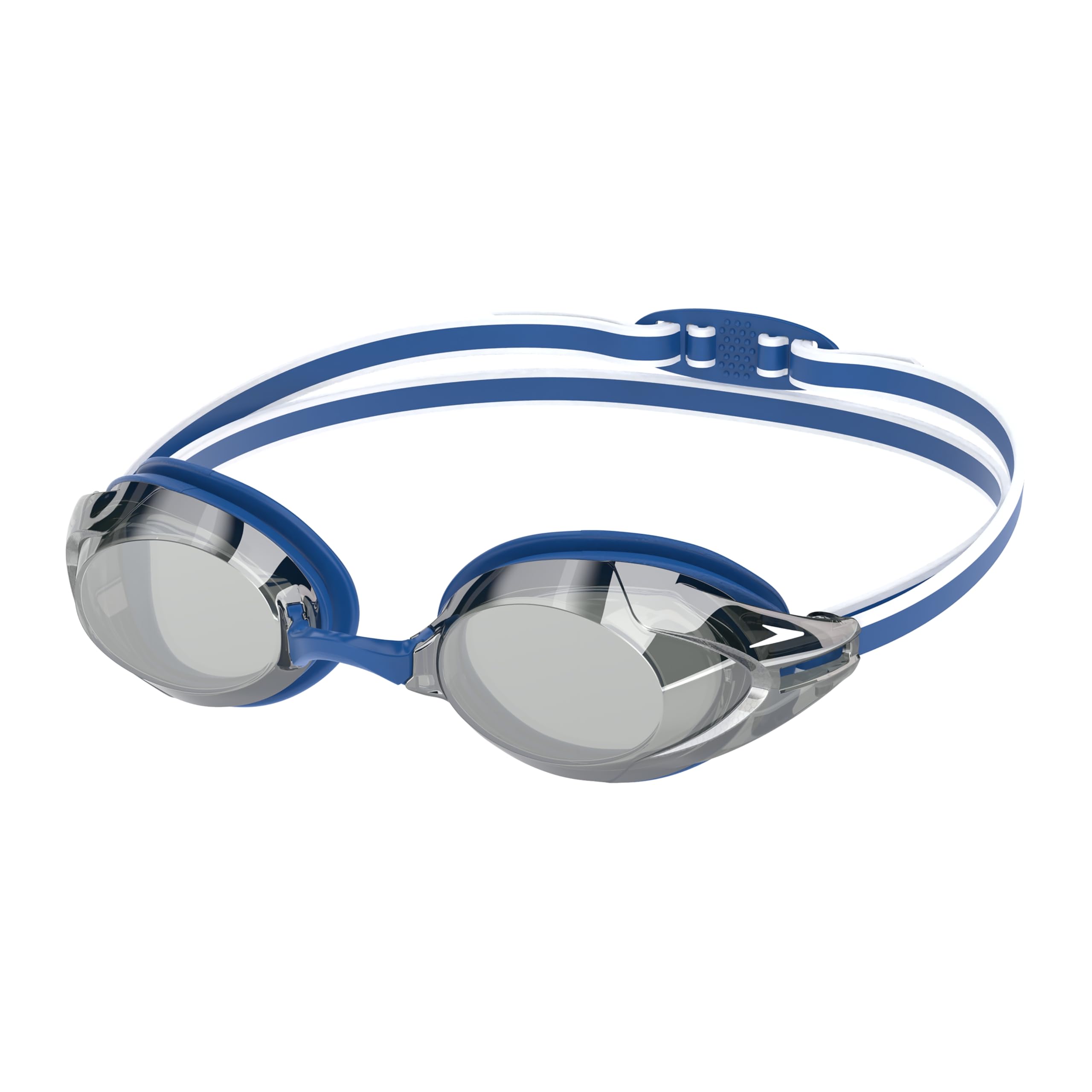 Speedo Vanquisher 3.0 verspiegelte Schwimmbrille, Anti-Beschlag, UV-Schutz, Okular-360-Grad-Linse, hydrodynamische Racing-Passform