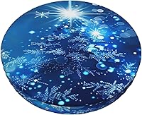 Vista 21 de Ouqiuwa Fundas redondas y lavables para taburetes de bar con lunares rojos y blancos de 14 pulgadas