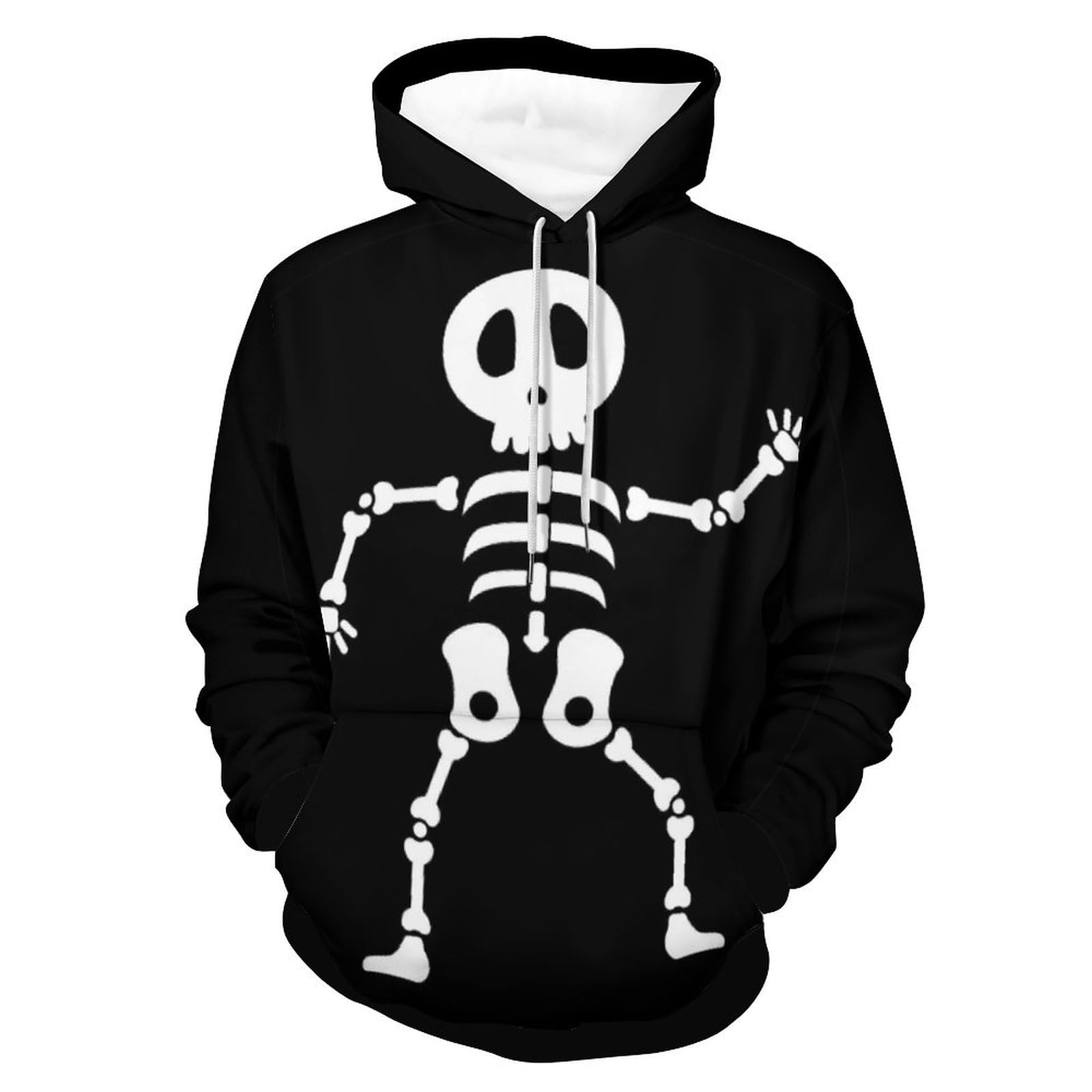 Sweats à capuche manche longue squelette UMENG sweat-shirt pull taille S - 8