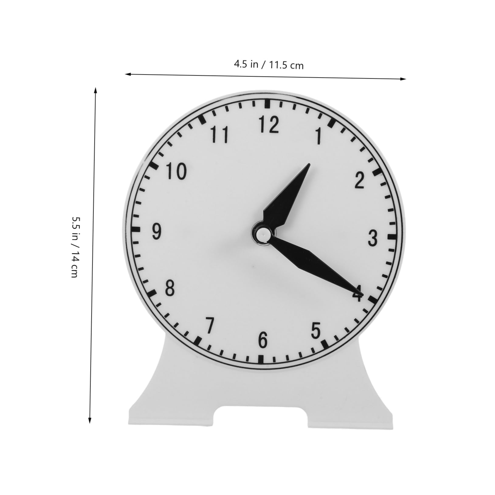 Toddmomy 1PC Hand Clock Educational for Teaching Skills Non Link Model ? School Supplies for Students Spatial Thinking and Coordination Development