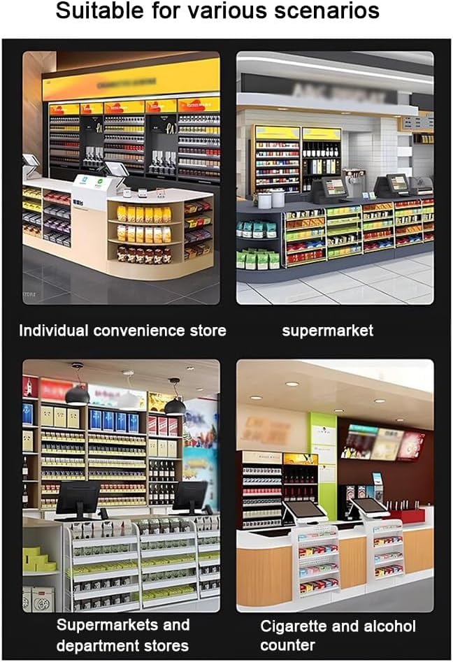 Meuble de vente au détail pour cigarettes mural avec poussoir automatique - 6
