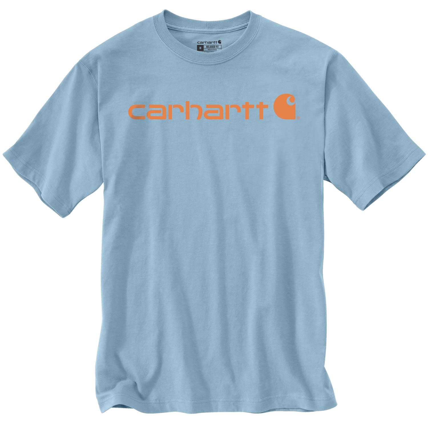 CarharttMen's Relaxed Fit Heavyweight Short-Sleeve Logo Graphic T-Shirt Work Utility