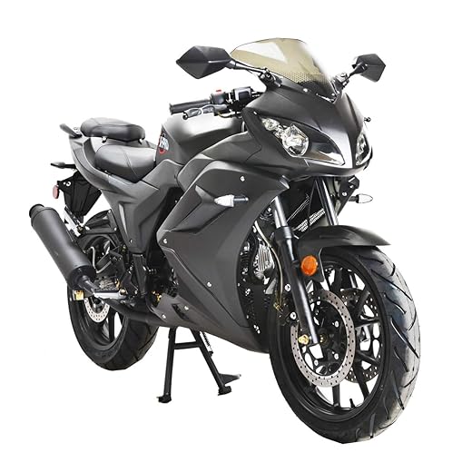 X-PRO 125cc Zongshen Brand Engine Motorcycle with Manual Transmission, Electric Start! 17" Wheels! Assembled in Crate