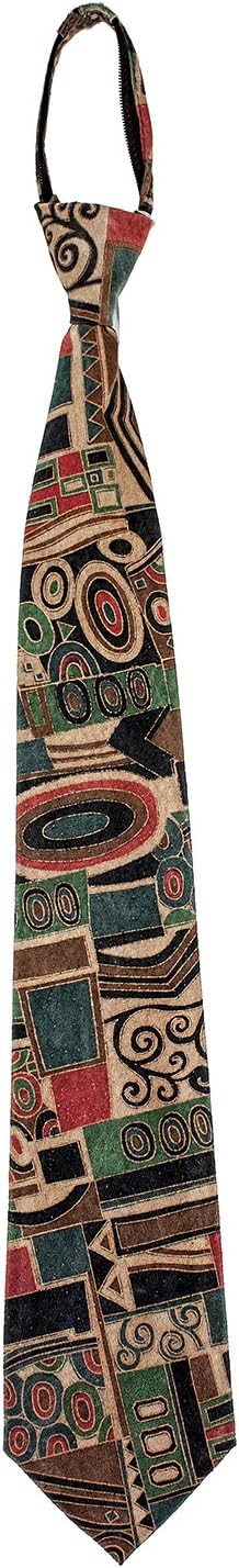 TINDER Leather Necktie Unique Easy Zipper Feature Zips Up in 2 Seconds (Exclusive): T001