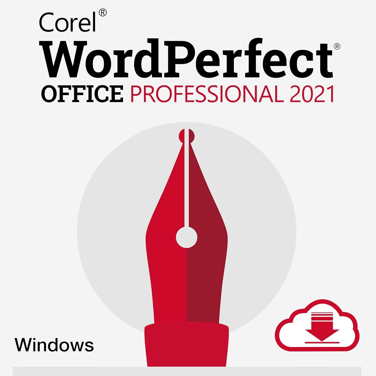 Corel WordPerfect Office Professional 2021 | Paquete de Office de procesador de textos, hojas de cálculo, software de gestión de presentaciones y bases de datos [Descarga para PC]