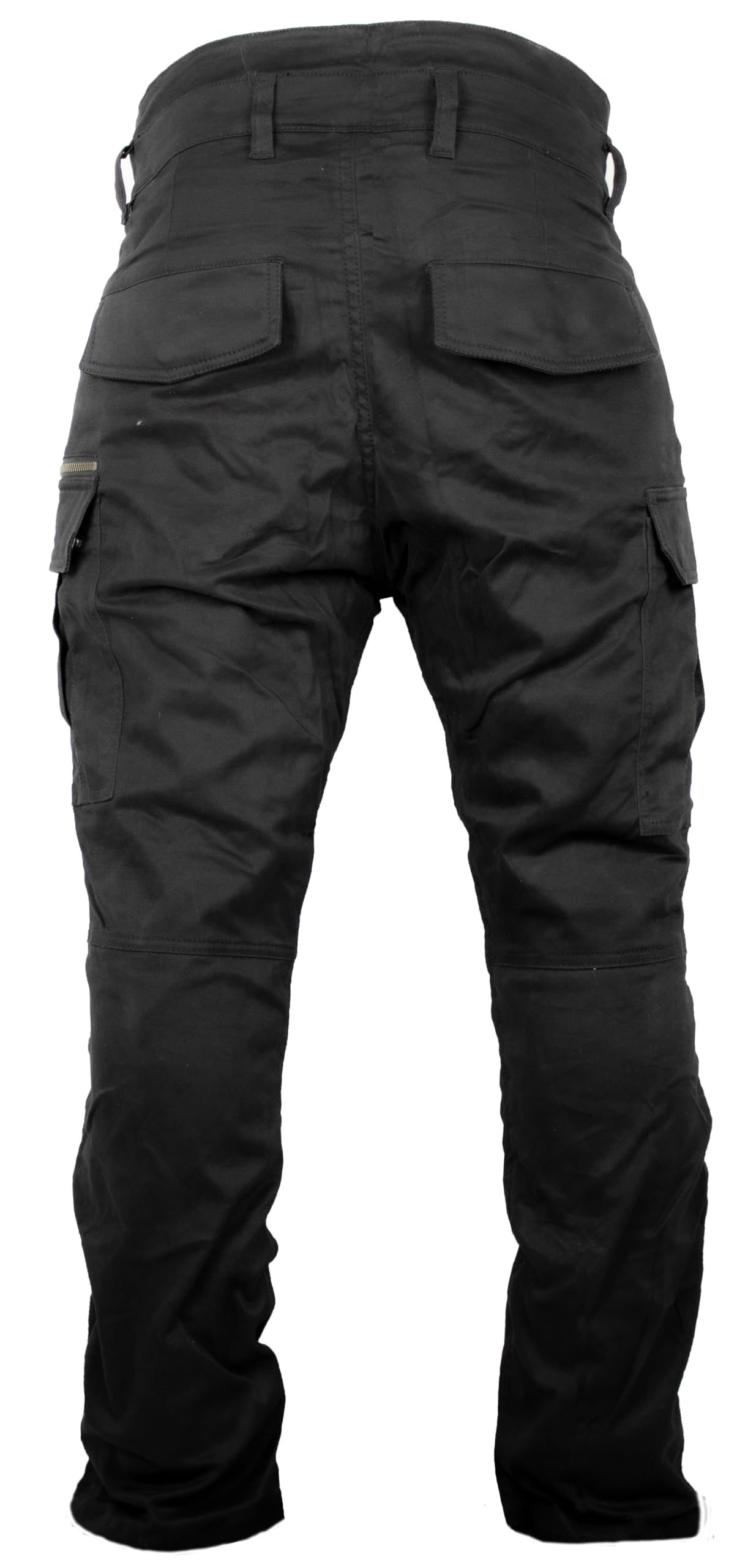 Cargo Aramid Motorrad Hose in schwarz mit Protektoren