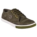 SEMANA Men's Lace Up Casual Green, Casual Wear gallery image