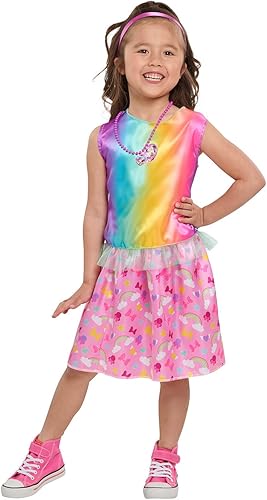 Miniatura 2 de Disney Junior Minnie Mouse Bowdazzling - Traje de baño para disfrazarse y simular, se adapta a tamaños 4-6X, juguetes para niños de 3 años en