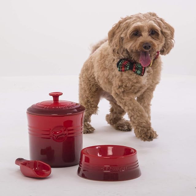Foto 2 de 3 de Le Creuset Bol mascotas de cerámica de gres, 0, 8 L, Volcanico, 61401030900099