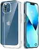 iPhone 15 ile Uyumlu Şeffaf Silikon Şok Emici Özellikli Full Kasa Koruma Sağlayan Şeffaf Kılıf