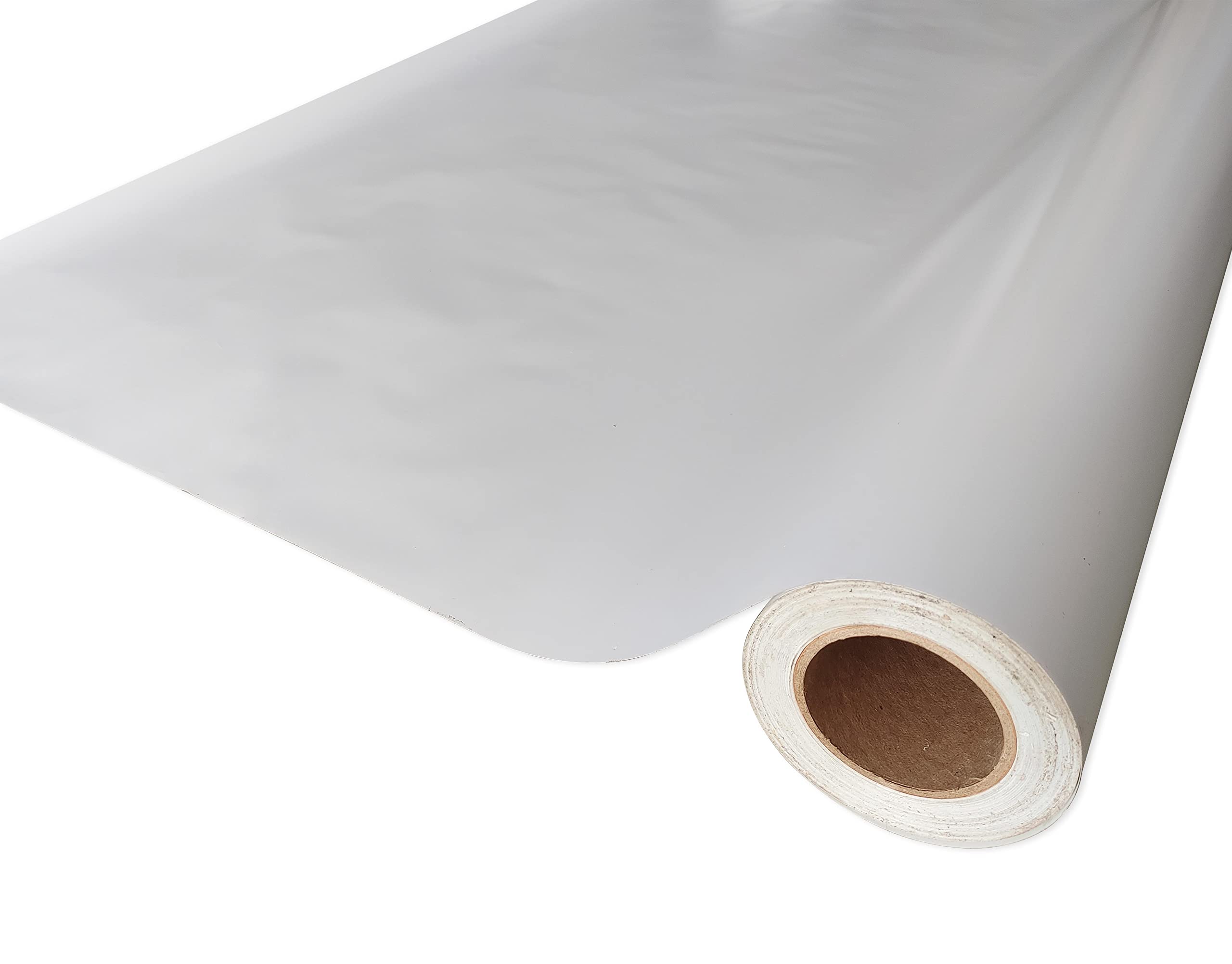 Buy WallDesign Vinyl Wallpaper Plain White Vinyl (16in x 10ft) for Upgrading Furniture, Wall