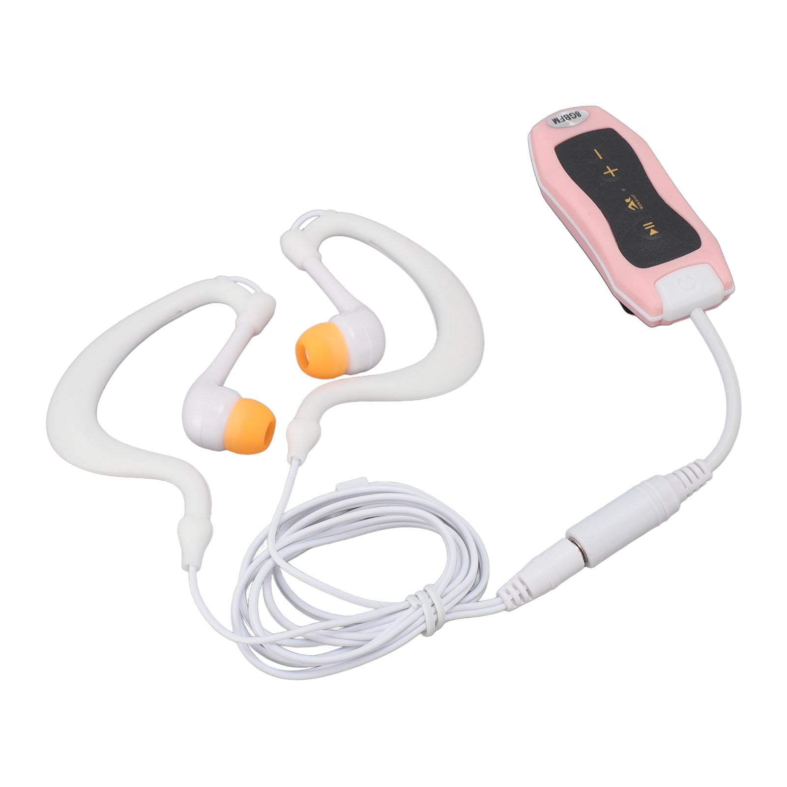 Zunate Auricolari Lettore MP3 Subacqueo, Lettore Musicale in Streaming Impermeabile con Cuffie per Nuoto, Immersioni, Corsa, Tempo di Riproduzione 8 Ore, Suono Superiore (PIN)