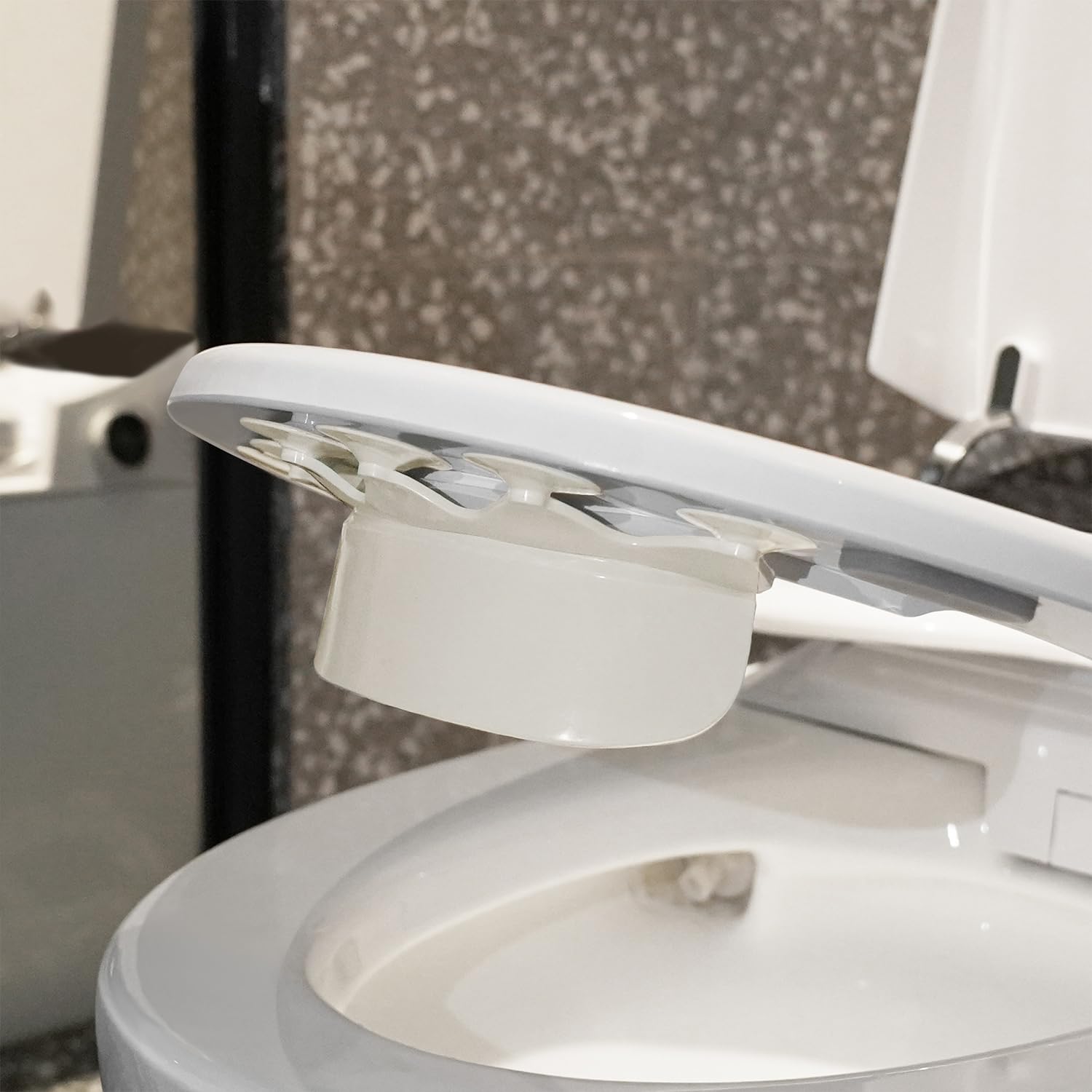 2 Déflecteurs D'Urine, Toilettes avec Ventouse, Protection D'Urine, Anneau De Protection De Toilette Réutilisable, Accessoires D'Entraînement Aux Toilettes pour Enfants.