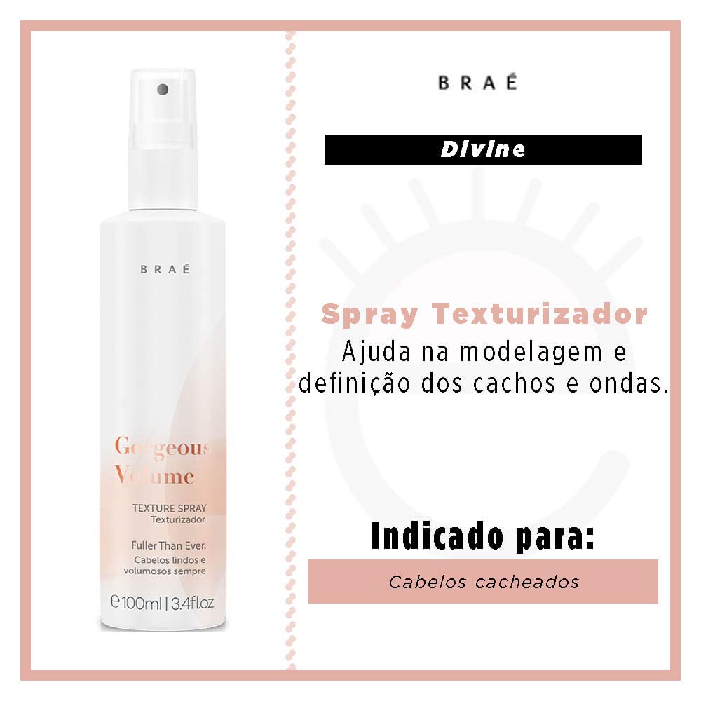 Brae Gorgeous Volume Texture Spray, 100 ml