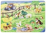 Steckpuzzle aus Holz für Kleinkinder