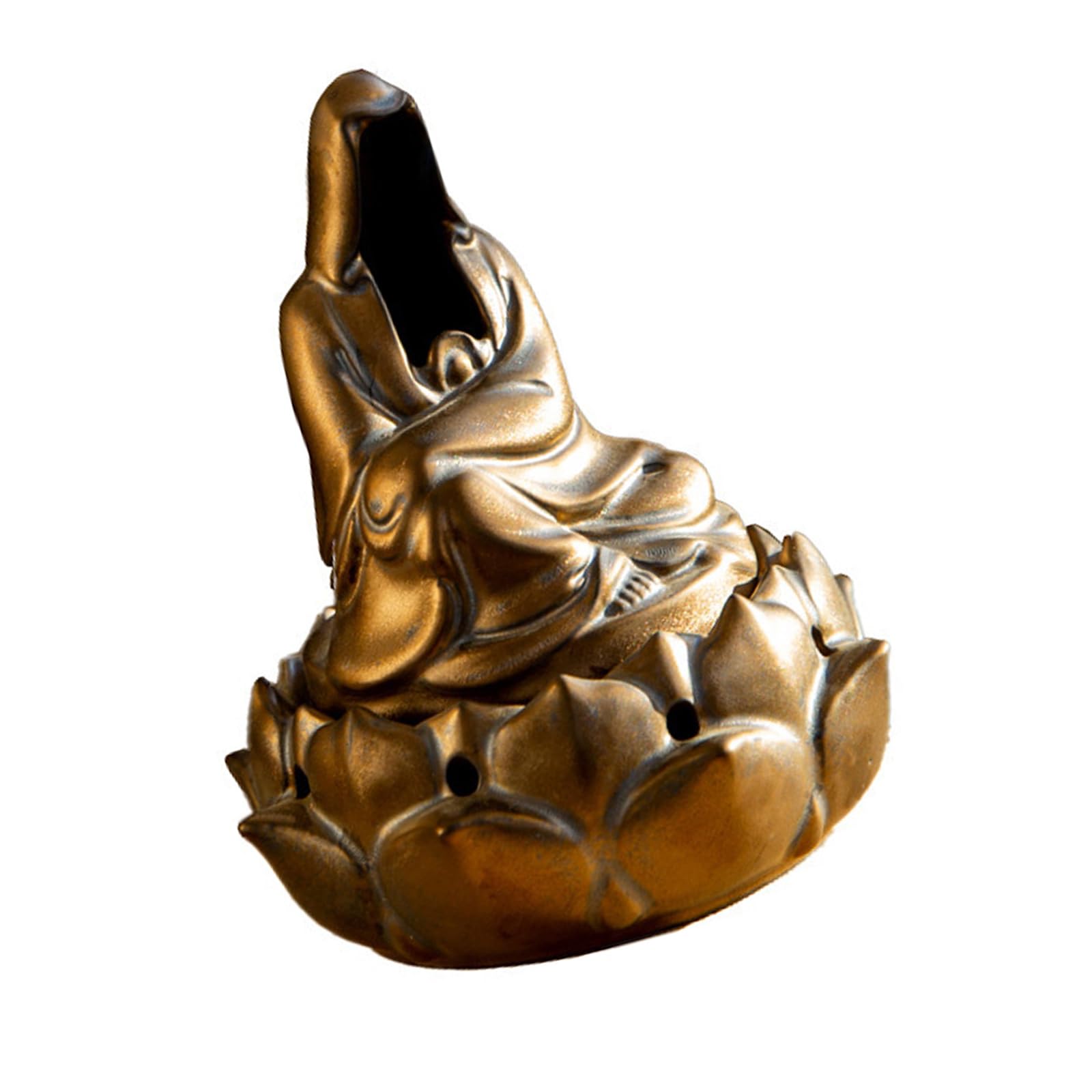 carotoe Ceramics Incenses Burners for Relaxation Lotuses Creating Serenes Atmospheres for Home and Decoration Incenses Burners