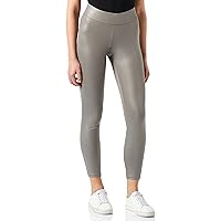 Urban Classics Ladies Imitation Leather Leggings, asfalto