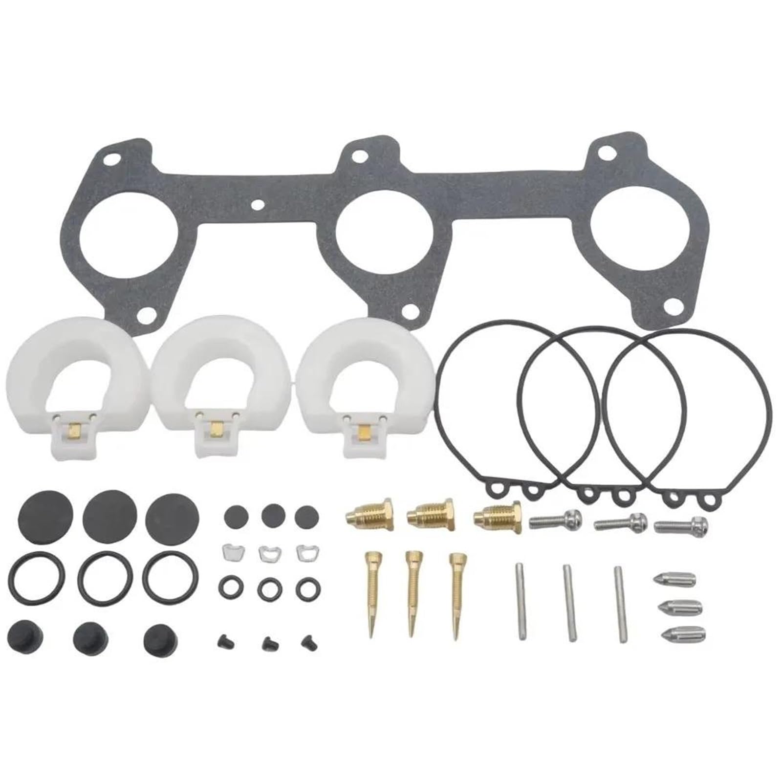 Vergaser Wartungssatz Vergaser-Reparatursatz Ersatzteile Für Yamaha 2-Takt 60PS 1991, 1995–2001 Vergaser-Reparatursätze Für Boots-Außenbordmotoren Bootsmotor Reparatursatz