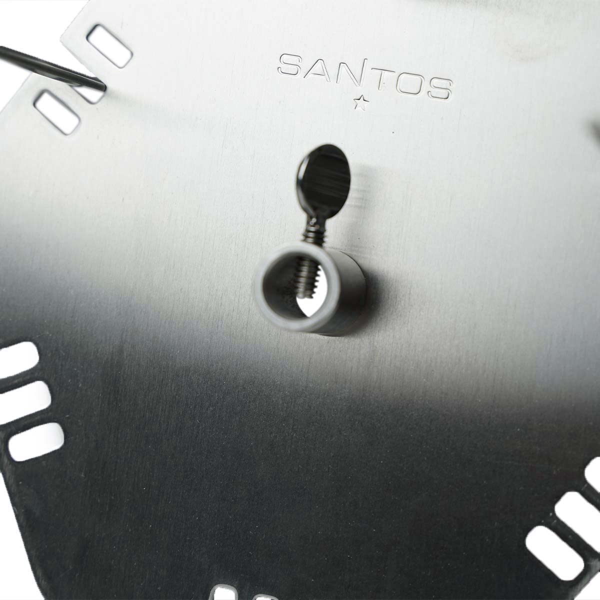 SANTOS XXL Grillspieß Rondell für Drehspieß bis Ø12 mm – 6 Grillspieße aus Edelstahl – Universal Spießgestell für Gyros, Schaschlik & Kebab – Ideal als Halter für Schaschlikspieße und Kebab Spieße