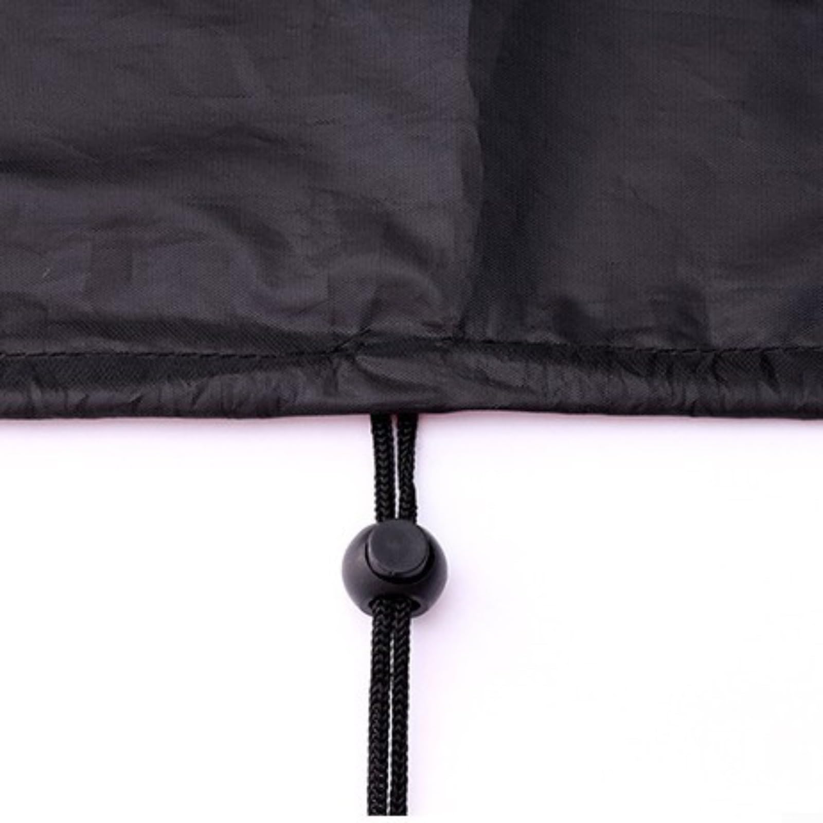 Funda impermeable para cortacésped, tela Oxford 600D con cordón elástico y correas para cortacéspedes, tractores, bolsa de almacenamiento de 79 x 46 x 55 pulgadas