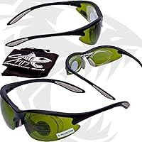 Vista 1 de MAG-Weld IR3 o IR5 Antorcha Gafas de seguridad de soldadura con adaptador de lupa completo