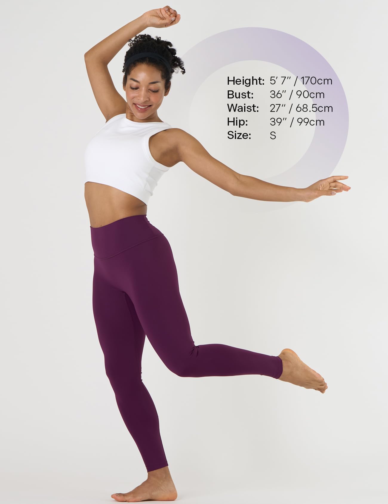 LAPASA Leggings Sportivi Yoga Donna L0A1/B1 - Pantaloni Lunghi Estivi Elasticizzati Tasche Laterali Opachi Vita Alta Push Up Contenitivi Aderenti Modellanti Snellenti Palestra Fitness Running Zumba